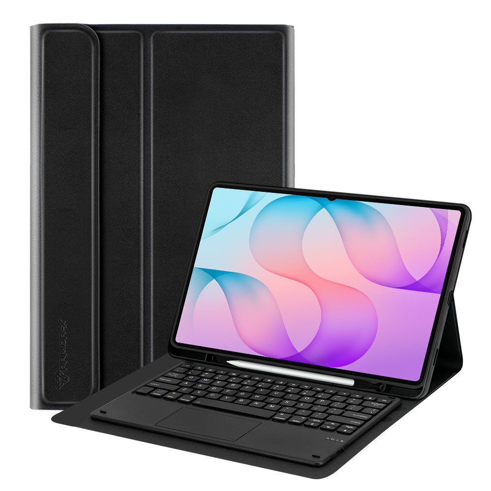 HKV-SS-X930 | Samsung Galaxy Tab S12 Ultra SM-X940 / X946 | Detachable Keyboard Case with PU leather Folio Cover