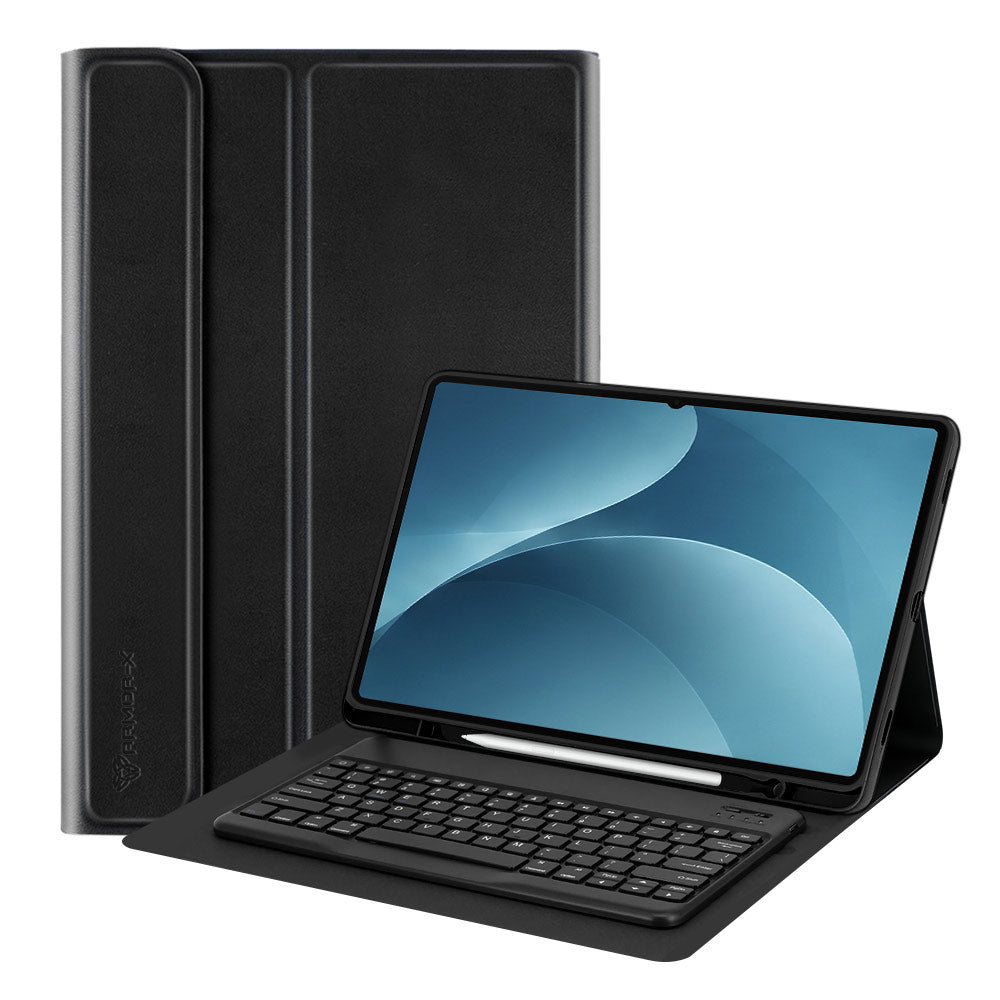 ARMOR-X Samsung Galaxy Tab S12 Ultra SM-X940 / X946 shockproof case, impact protection cover. Shockproof case with magnetic detachable wireless keyboard. Hand free typing, drawing, video watching.