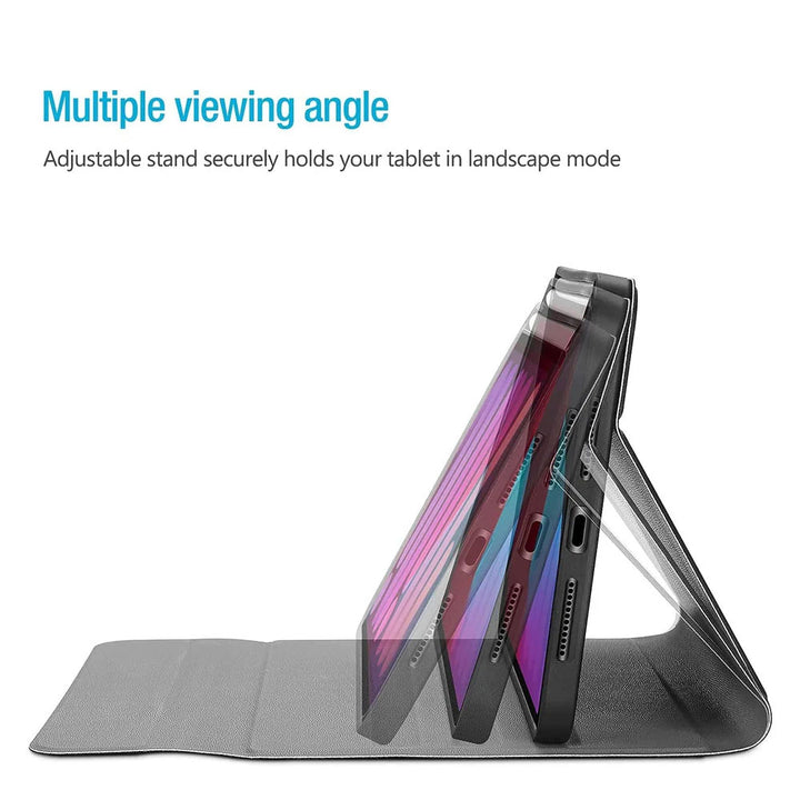 ARMOR-X iPad mini 8 shockproof case, impact protection cover with multiple viewing angle.