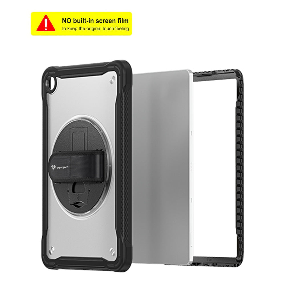 ARMOR-X Samsung Galaxy Tab A11+ A11 Plus ( 11" ) SM-X230 / SM-X235 / SM-X236 rugged case. Heavy duty hybrid protective case.