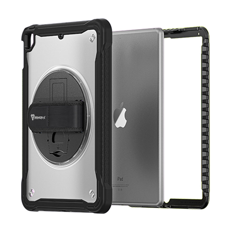 ARMOR-X iPad 9.7 ( 5th / 6th Gen. ) 2017 / 2018 rugged case. Heavy duty hybrid protective case.