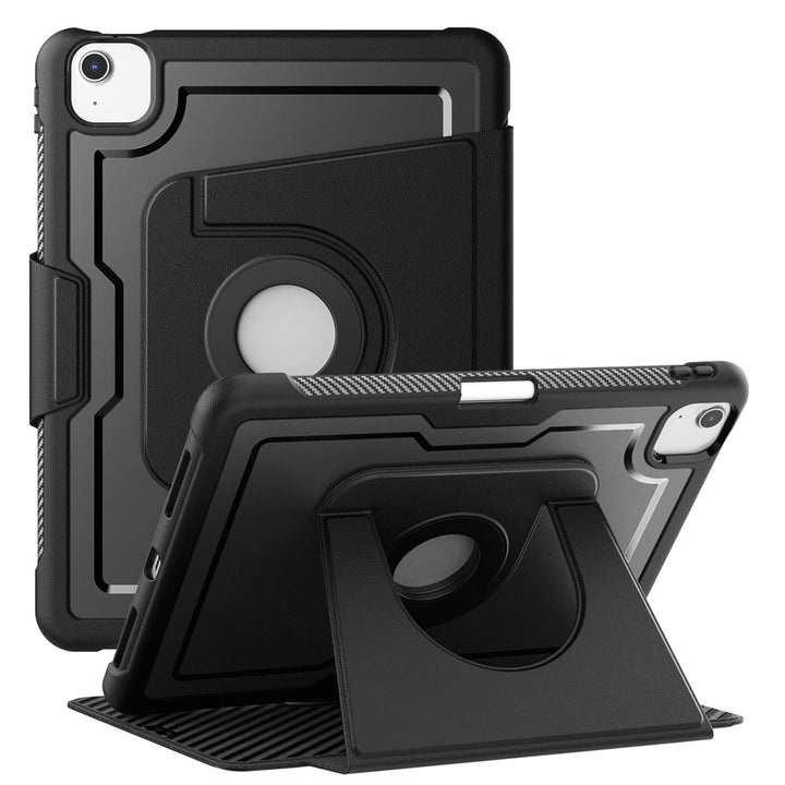 ARMOR-X Apple iPad Air 11 (M2) / (M3) Detachable 360 Degree Rotating Smart Folio Case & PU Leather Cover.