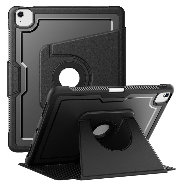 ARMOR-X Apple iPad Air 13 (M2) / (M3) Detachable 360 Degree Rotating Smart Folio Case & PU Leather Cover.