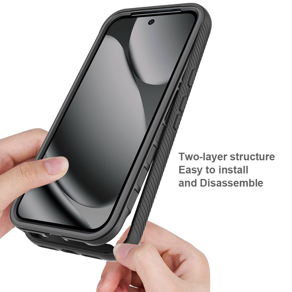 ARMOR-X Google Pixel 10 Pro XL shockproof cases. Military-Grade Rugged Design with best drop proof protection. Two-layer structure, easy to install and disassemble.