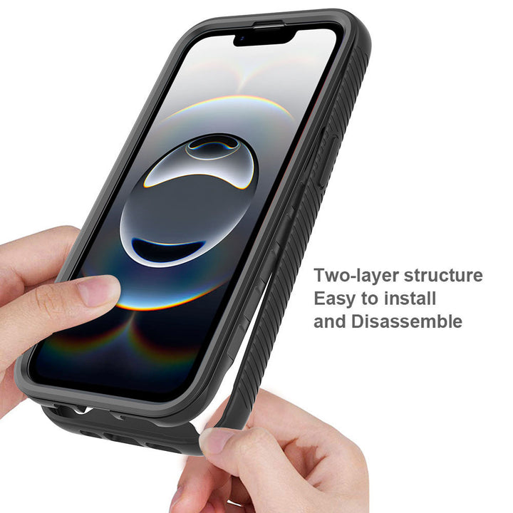 ARMOR-X iPhone 17e / 16e shockproof cases. Military-Grade Rugged Design with best drop proof protection. Two-layer structure, easy to install and disassemble.