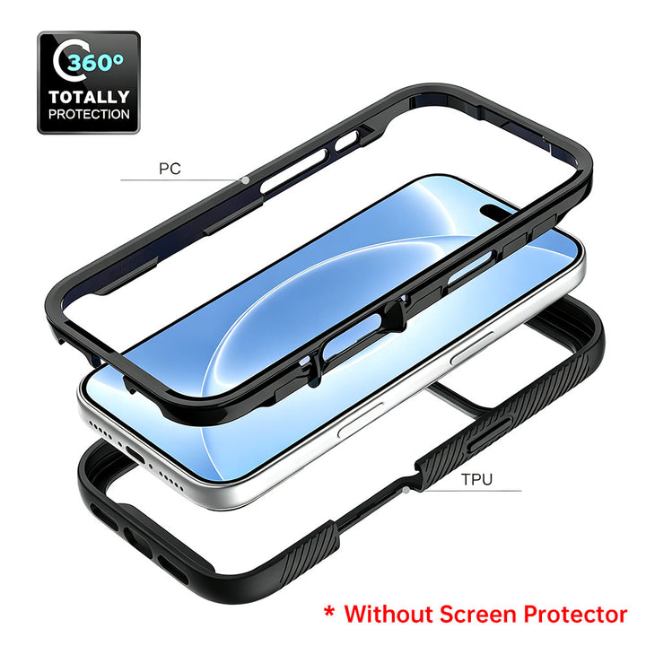 ARMOR-X iPhone 18 Pro Max shockproof cases. Military-Grade Rugged Design with best drop proof protection. Rigid front &amp; dual composite back cover with excellent protection.