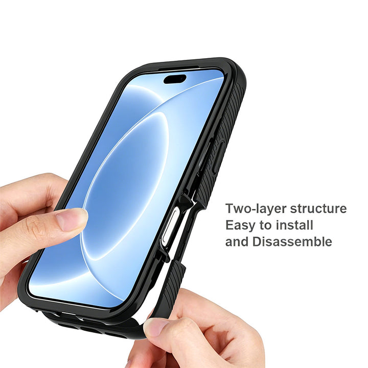 ARMOR-X iPhone shockproof cases. Military-Grade Rugged Design with best drop proof protection. Two-layer structure, easy to install and disassemble.