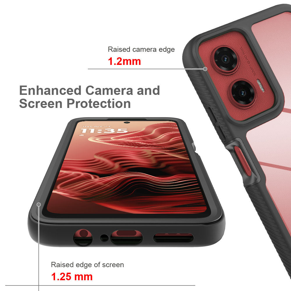 ARMOR-X Motorola Moto G35 5G shockproof cases. Enhanced camera and screen protection.