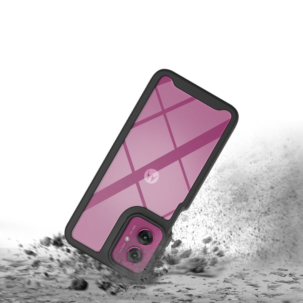 Cover Motorola Moto G55 Semirigido Soft-touch Rosso - Italiano Cover Motorola Moto G55 Semirigido Soft-touch Rosso - Italiano