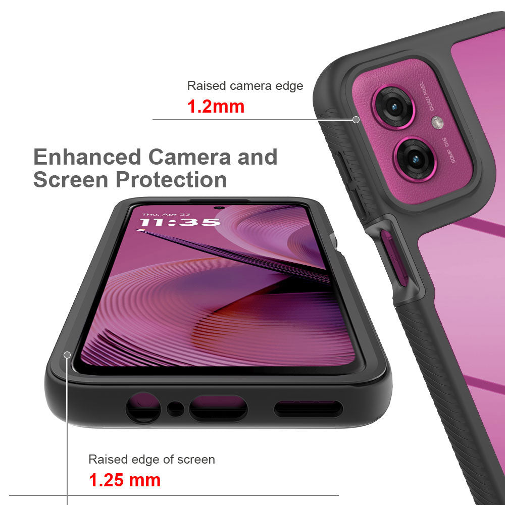 ARMOR-X Motorola Moto G55 5G shockproof cases. Enhanced camera and screen protection.