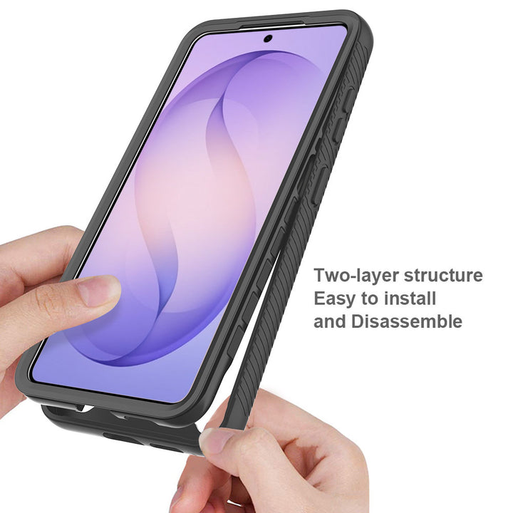 ARMOR-X Samsung Galaxy S26 SM-S942 shockproof cases. Military-Grade Rugged Design with best drop proof protection. Two-layer structure, easy to install and disassemble.