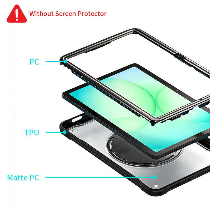 ARMOR-X Samsung Galaxy Tab A11 ( 8.7" ) SM-X130 / SM-X133 / SM-X135 shockproof case, 2-layer shock absorbing construction provides complete protection against accidental drops, bumps and shocks.