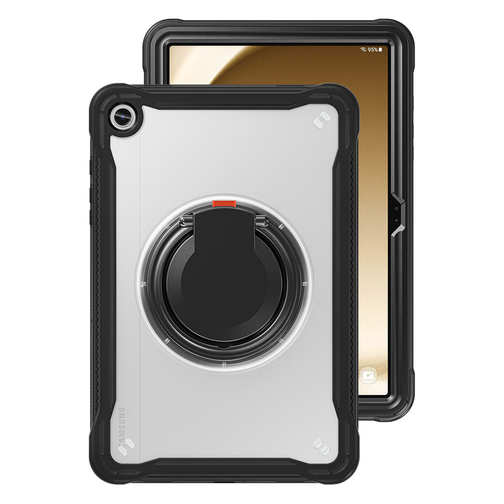 ARMOR-X Samsung Galaxy Tab A11+ A11 Plus ( 11" ) SM-X230 / SM-X235 / SM-X236 shockproof case, impact protection cover. Rugged case with kick stand. Hand free typing, drawing, video watching.