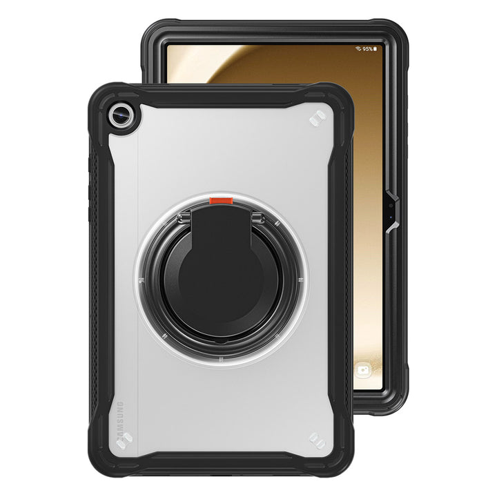 ARMOR-X Samsung Galaxy Tab A11+ A11 Plus ( 11" ) SM-X230 / SM-X235 / SM-X236 shockproof case, impact protection cover. Rugged case with kick stand. Hand free typing, drawing, video watching.