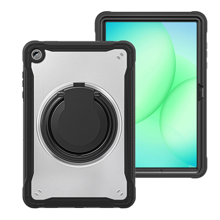 ARMOR-X Samsung Galaxy Tab A11+ A11 Plus ( 11" ) SM-X230 / SM-X235 / SM-X236 shockproof case, impact protection cover. Rugged case with kick stand. Hand free typing, drawing, video watching.