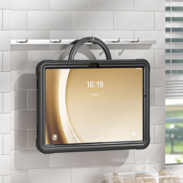 ARMOR-X Samsung Galaxy Tab A11+ A11 Plus ( 11" ) SM-X230 / SM-X235 / SM-X236 shockproof case. Rugged case with folding grip.