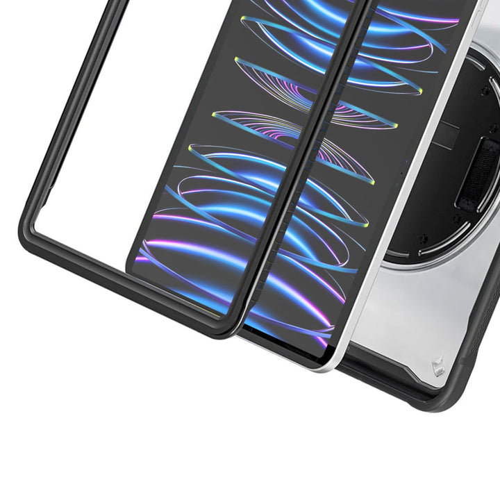 ARMOR-X APPLE iPad Pro 12.9 ( 3rd / 4th / 5th / 6th Gen. ) 2018 / 2020 / 2021 / 2022 shockproof case, 2-layer shock absorbing construction provides complete protection against accidental drops, bumps and shocks.