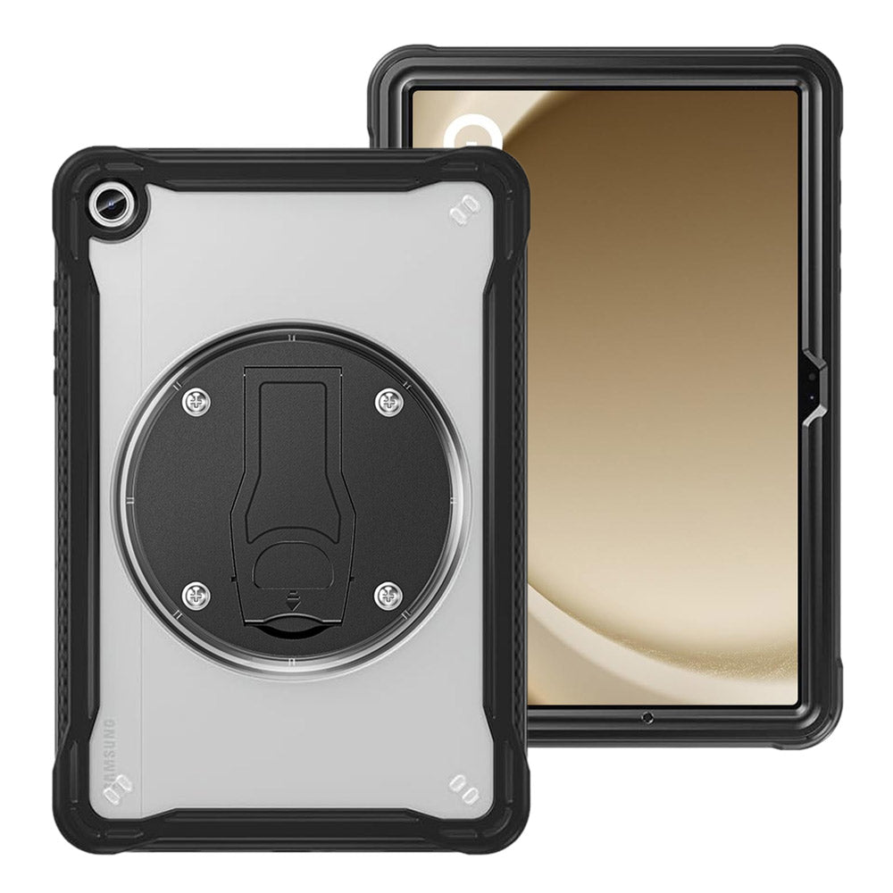 ARMOR-X Samsung Galaxy Tab A11+ A11 Plus ( 11" ) SM-X230 / SM-X235 / SM-X236 shockproof case, impact protection cover with VESA 75x75mm Mounting Holes & Kick-stand. 