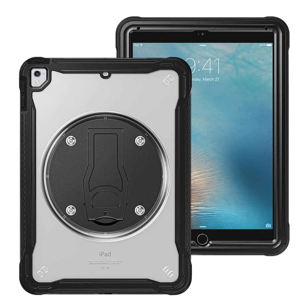 ARMOR-X iPad Pro 9.7 2016 shockproof case, impact protection cover with VESA 75x75mm Mounting Holes & Kick-stand. 