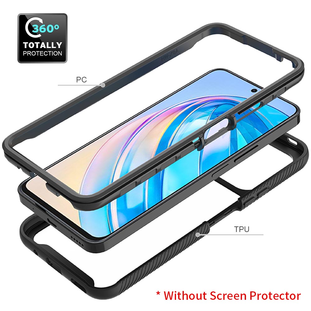 YHYM Cover per Honor X7A (6.75) + 2x Pellicola Protettiva - Morbida YHYM Cover per Honor X7A (6.75) + 2x Pellicola Protettiva - Morbida