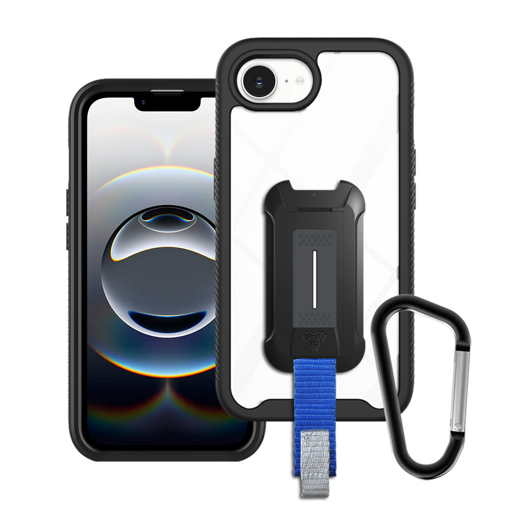 ARMOR-X APPLE iPhone 17e / 16e shockproof cases. Military-Grade Mountable Rugged Design with best drop proof protection.