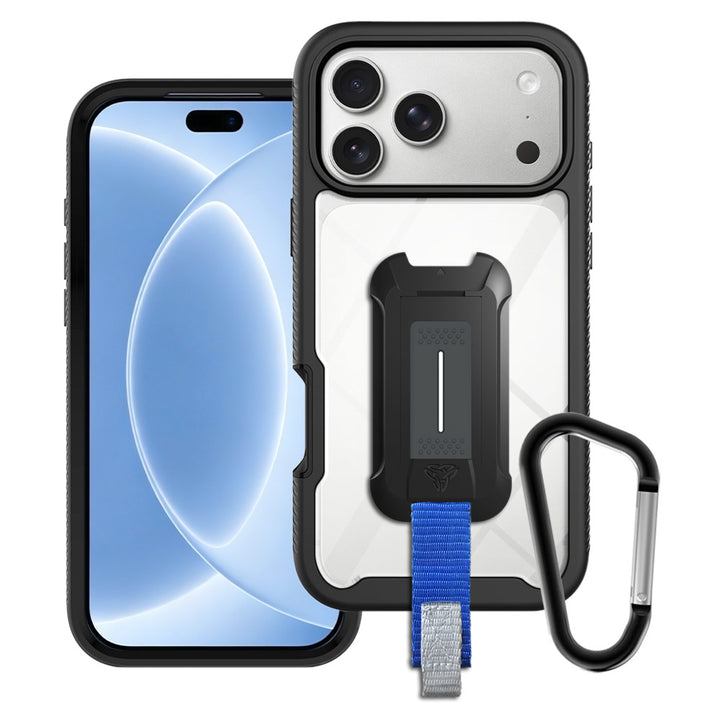 ARMOR-X APPLE iPhone 18 Pro Max shockproof cases. Military-Grade Mountable Rugged Design with best drop proof protection.