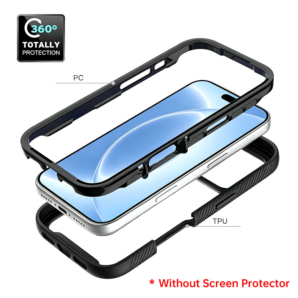 ARMOR-X APPLE iPhone 18 Pro Max shockproof cases. Military-Grade Mountable Rugged Design with best drop proof protection.