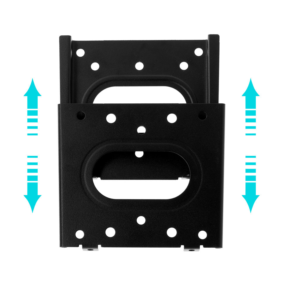 Universal VESA wall mount 75x75 & 100x100. Slim steel design, 44 lbs capacity, easy install — ideal for tablets, monitors & smart displays.