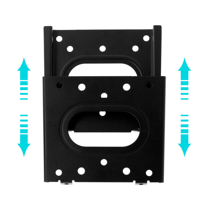 Universal VESA wall mount 75x75 & 100x100. Slim steel design, 44 lbs capacity, easy install — ideal for tablets, monitors & smart displays.