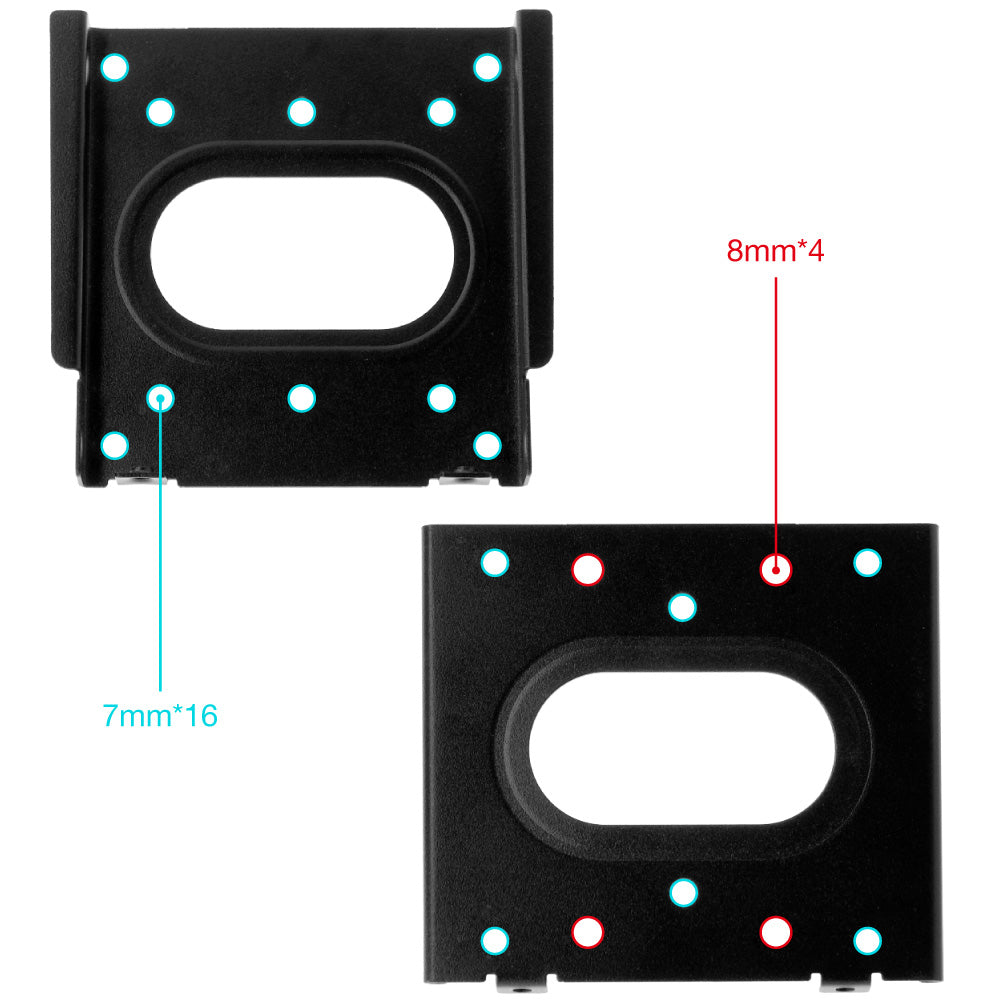 VSA-C02 | Slim Wall VESA Mount ( 75x75mm | 100x100mm ) | Design for Tablet / Monitor