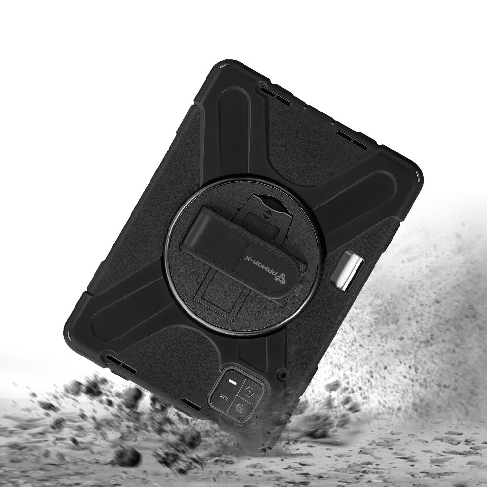 ARMOR-X Xiaomi Pad 6 / 6 Pro rugged case. Design with best drop proof protection.