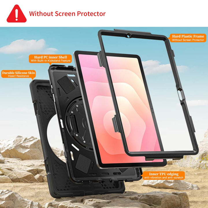 ARMOR-X Samsung Galaxy Tab S11 SM-X730 / X736 / X738 ultra 3 layers protective case. heavy duty rugged case. Full protection cover.