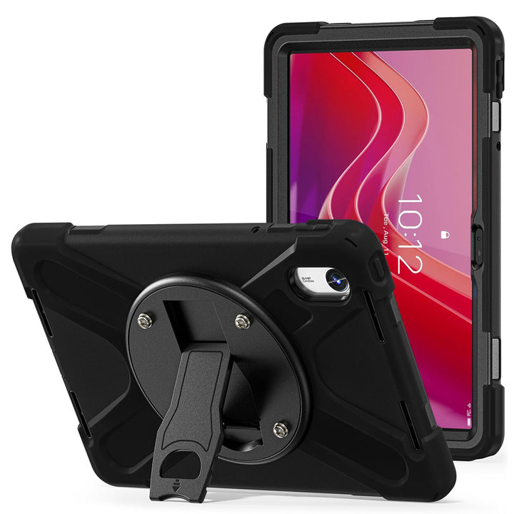 JVN-LN-M11 | Lenovo Tab M11 / K11 TB330 | Ultra 3 Layers Shockproof Rugged Case With VESA 75x75mm Mounting Holes & Kick-stand