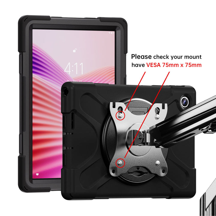 JVN-LN-TB311 | Lenovo Tab K10 Gen 2 TB311 / Lenovo Tab ( 10.1" TB311 ) | Ultra 3 Layers Shockproof Rugged Case With VESA 75x75mm Mounting Holes & Kick-stand