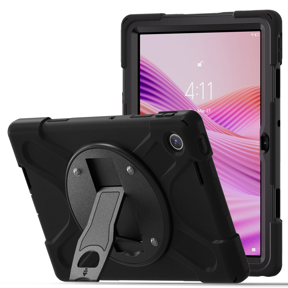 JVN-LN-TB311 | Lenovo Tab K10 Gen 2 TB311 / Lenovo Tab ( 10.1" TB311 ) | Ultra 3 Layers Shockproof Rugged Case With VESA 75x75mm Mounting Holes & Kick-stand