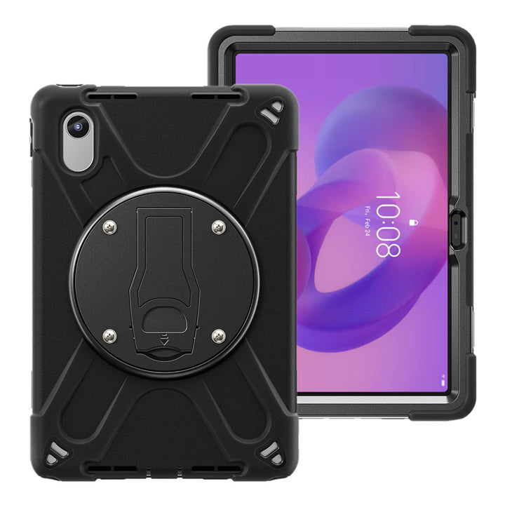ARMOR-X Lenovo Tab K11 (Gen 2) TB336 / Lenovo Idea Tab ( 11" TB336 ) shockproof case, impact protection cover with VESA 75x75mm Mounting Holes & Kick-stand. 