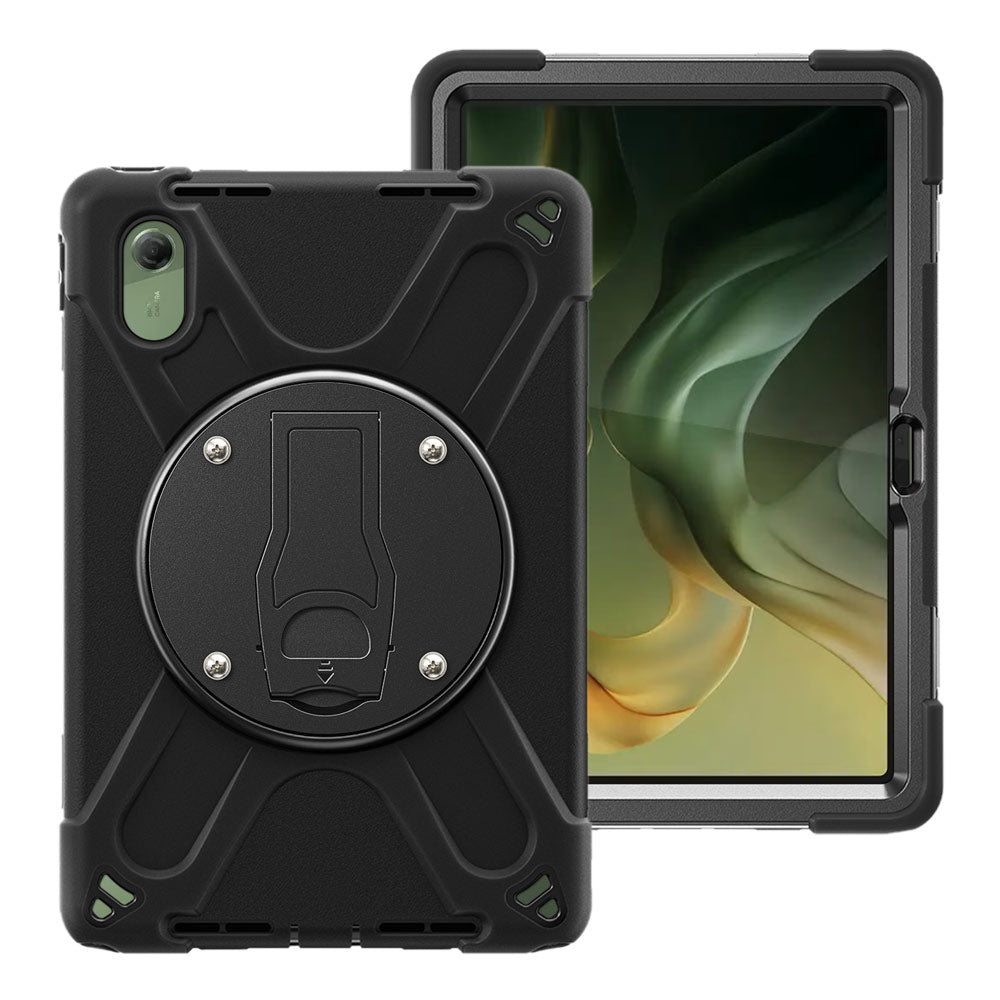 ARMOR-X Motorola Moto Pad (2026) / Moto Pad 60 Neo shockproof case, impact protection cover with VESA 75x75mm Mounting Holes &amp; Kick-stand. 