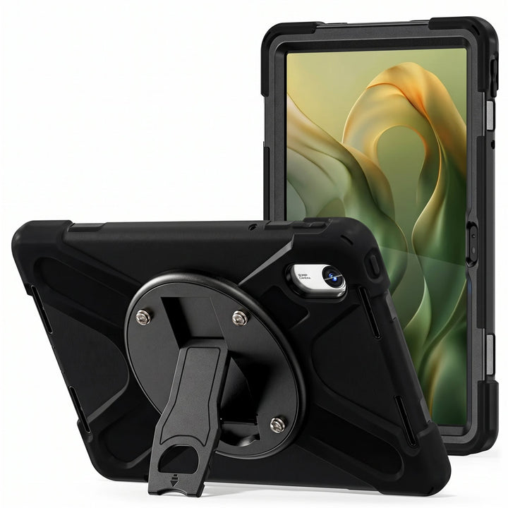 JVN-LN-TB336 | Motorola Moto Pad (2026) / Moto Pad 60 Neo | Ultra 3 Layers Shockproof Rugged Case With VESA 75x75mm Mounting Holes &amp; Kick-stand