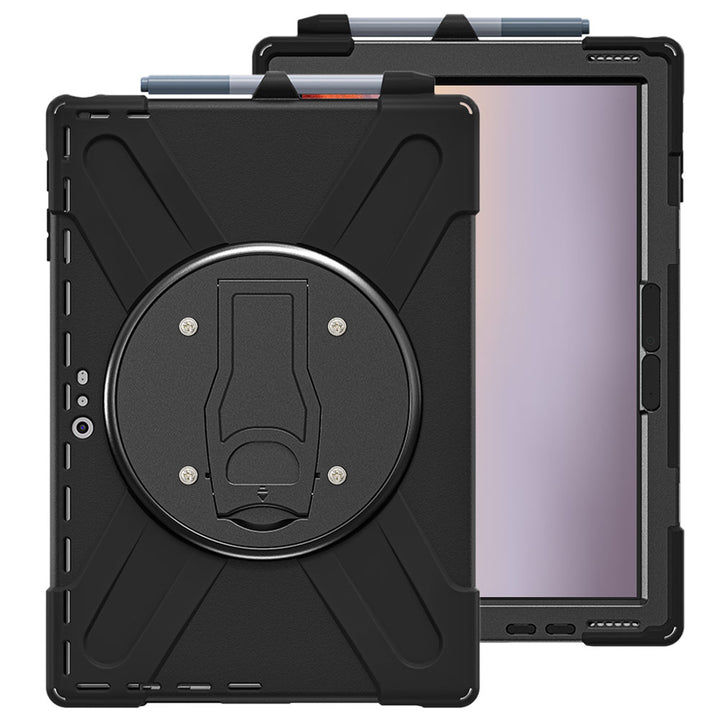 ARMOR-X Microsoft Surface Pro 7 / 7 Plus / 6 / 5 / 4 shockproof case, impact protection cover with VESA 75x75mm Mounting Holes & Kick-stand. 