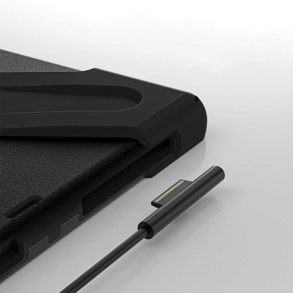 JVN-MS-SFPR7 | Microsoft Surface Pro 7 / 7 Plus / 6 / 5 / 4 | Ultra 3 Layers Shockproof Rugged Case With VESA 75x75mm Mounting Holes & Kick-stand