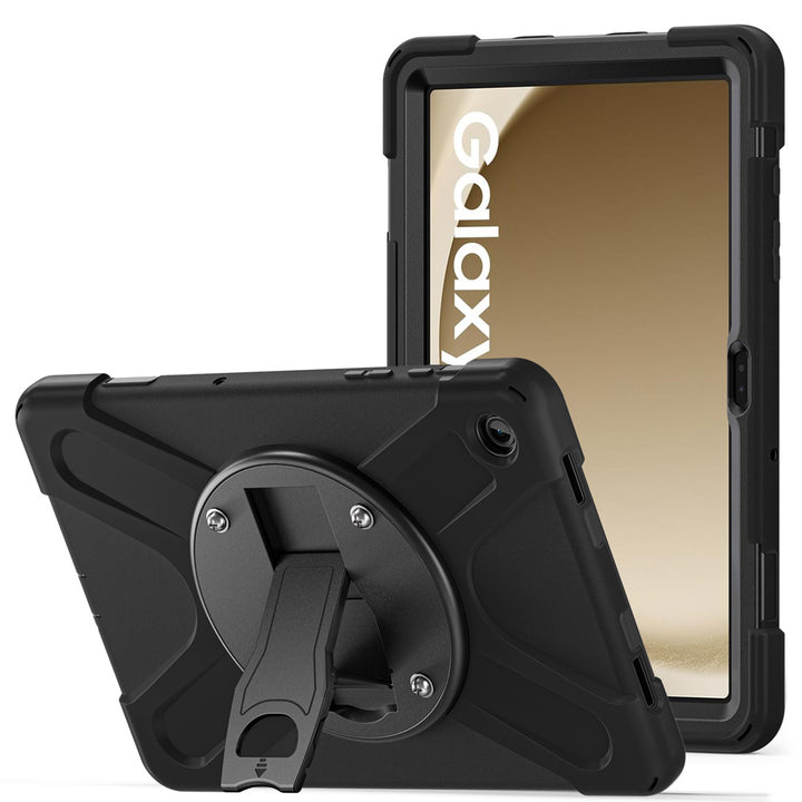 JVN-SS-X210 | Samsung Galaxy Tab A9+ A9 Plus ( 11" ) SM-X210 / SM-X215 / SM-X216 | Ultra 3 Layers Shockproof Rugged Case With VESA 75x75mm Mounting Holes & Kick-stand