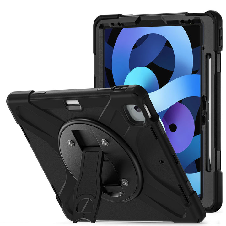 JVN-iPad-A5 | iPad Air 4 2020 / iPad Air 5 2022 | Ultra 3 Layers Shockproof Rugged Case With VESA 75x75mm Mounting Holes & Kick-stand