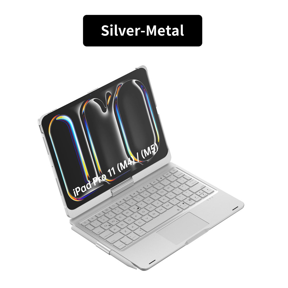 KBA-08_PR11 | iPad Pro 11 (M4) / (M5) | Keyboard Case with Touchpad