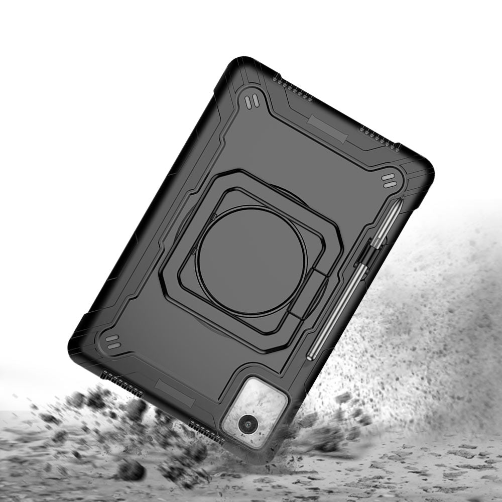 ARMOR-X Lenovo Tab K11 (Gen 2) / Lenovo Idea Tab ( 11" TB336 ) shockproof case, impact protection cover with folding grip kick stand. Rugged protective case with the best dropproof protection.