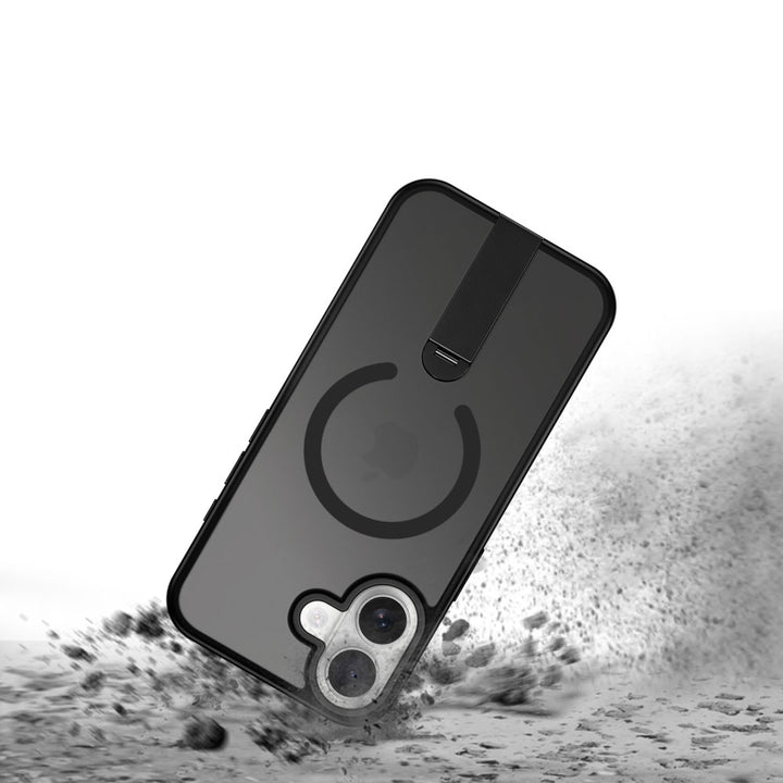KRN-IPH-17 | iPhone 17 | Shockproof Compact Case with kickstand Compatible with MagSafe