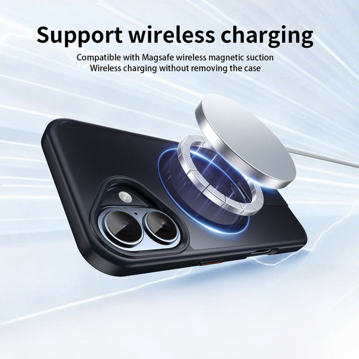 KRN-IPH-17 | iPhone 17 | Shockproof Compact Case with kickstand Compatible with MagSafe