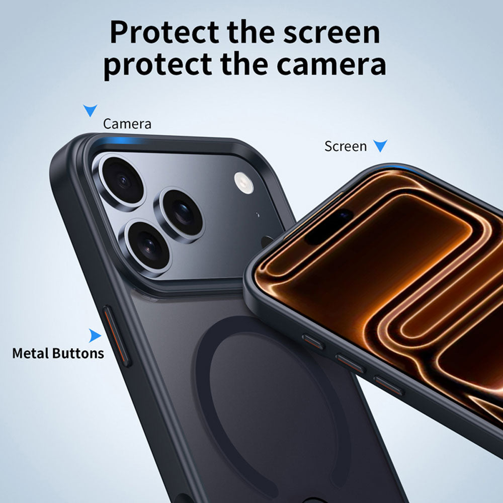 KRN-IPH-17AIR | iPhone Air / 17 Air | Shockproof Compact Case with kickstand Compatible with MagSafe