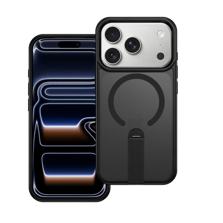 ARMOR-X iPhone 17 Pro Shockproof Compact Case with kickstand Compatible with MagSafe.