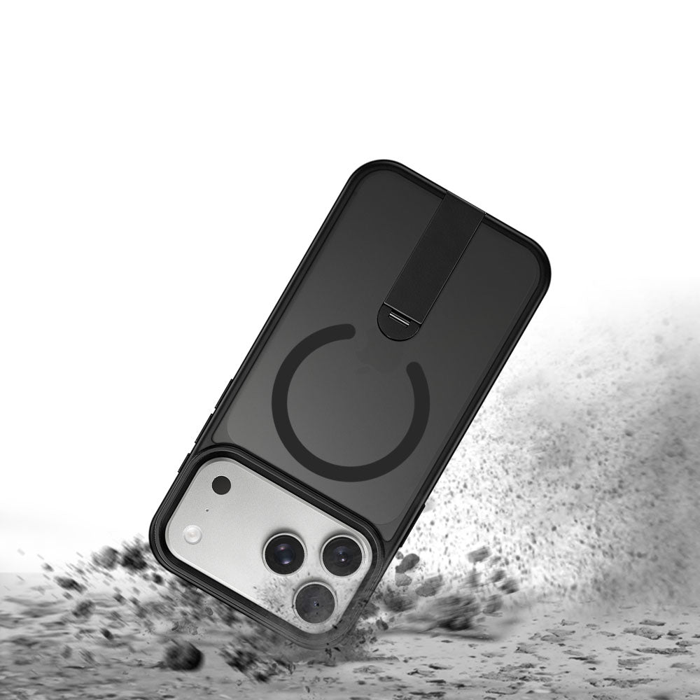 KRN-IPH-17PRO | iPhone 17 Pro | Shockproof Compact Case with kickstand Compatible with MagSafe