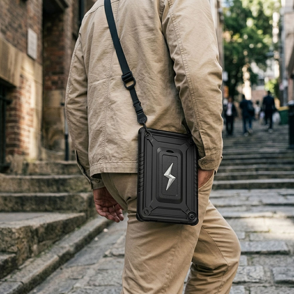 LNN-SS-X710 | Samsung Galaxy Tab S8 SM-X700 / SM-X706 | 3 Layers Protective Rugged Case With Kick-Stand
